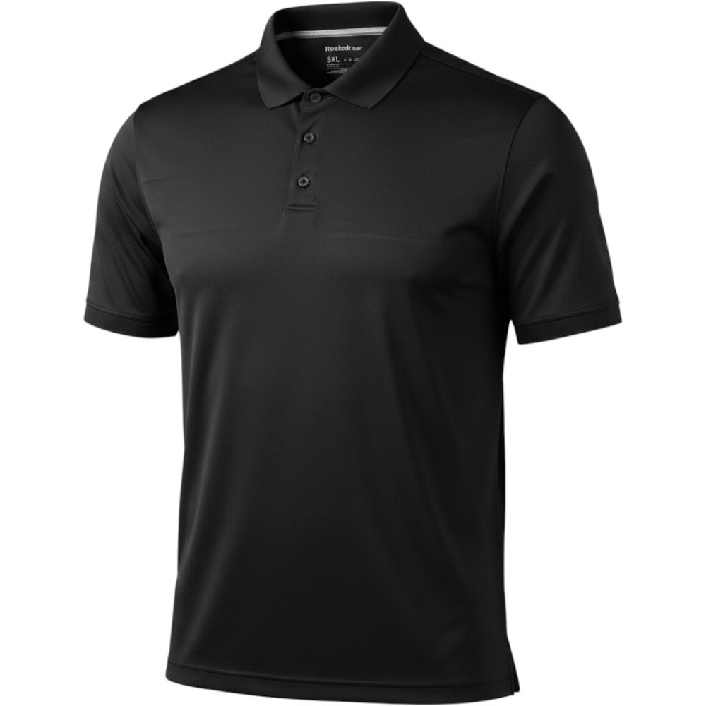 Reebok Golf Mens 6XL‎ Black Short Sleeve Performance Polo Shirt RN 69421